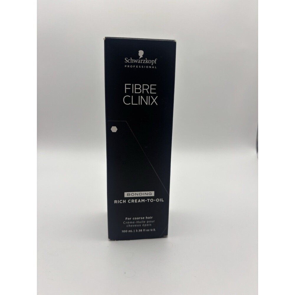 Schwarzkopf Fibre Clinix Bonding Rich Cream-To-Oil, 3.38 oz